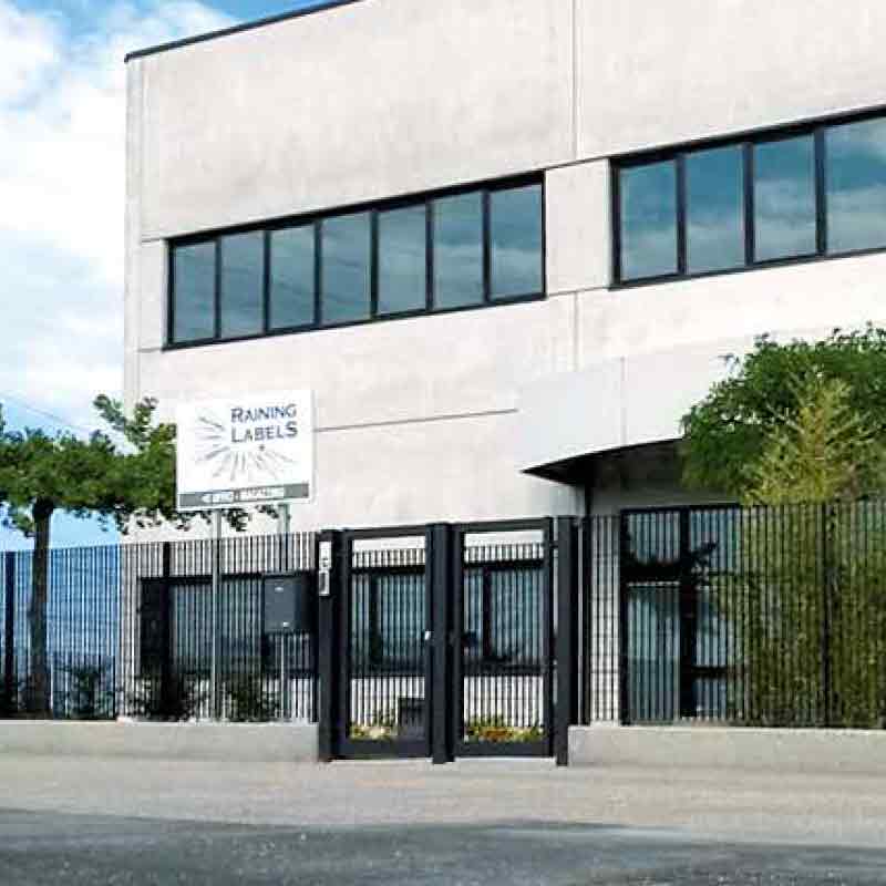 Sede produttiva Raining Labels Ravenna - Produzione etichette industriali.