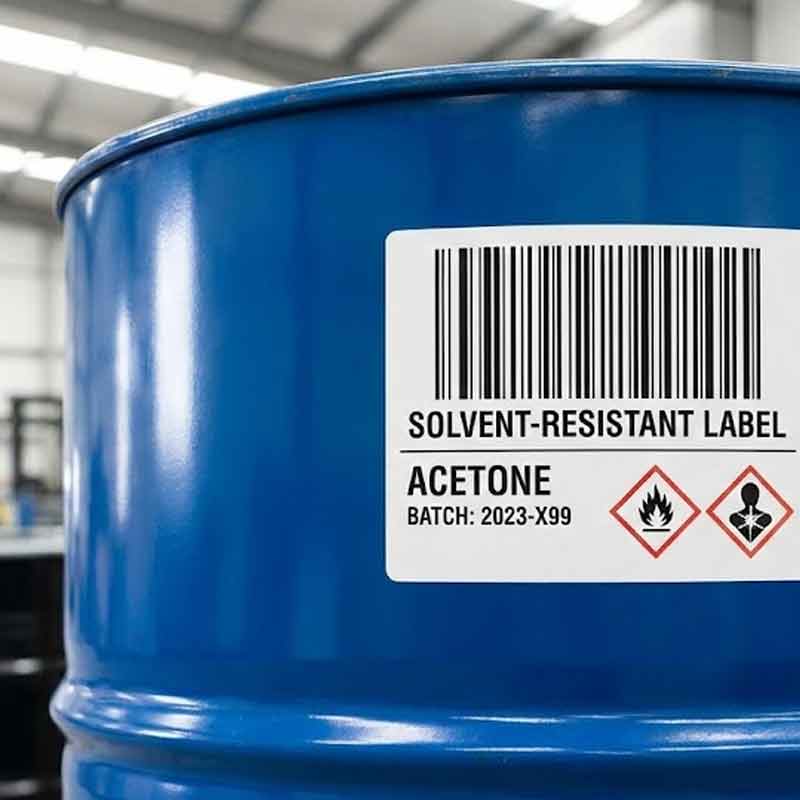 Etichette Resistenti ai Solventi