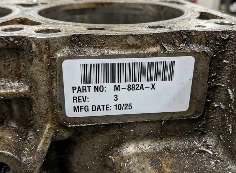 etichette resistenti all'abrasione meccanica raining labels