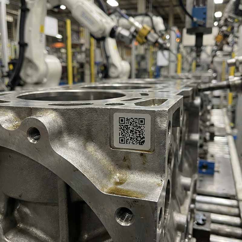 etichette neutre a trasferimento termico per la produzione industriale