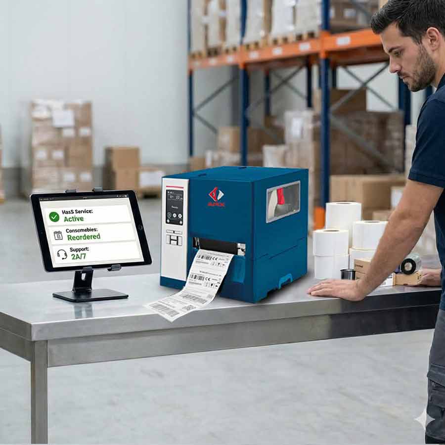 Noleggio stampanti etichette costo copia